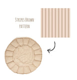 Play&Go tapis d´éveil & cocon organic stripes brown