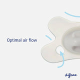 Difrax sucette natural newborn Pure caramel 4408365