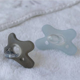 Difrax sucette en silicone 0-6m ice/clay (lot de 2) 4349155