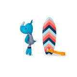 Lilliputiens surfeur magique Marius le rhinocéros 83541