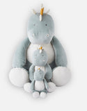 Noukie's Peluche small Stegi en mousseline de coton BIO, eucalyptus N2112.25