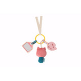 Lilliputiens trousseau de clés jardin Jeanne le chat 83568