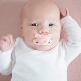 Difrax sucette natural newborn Pure rose blossom 4166153