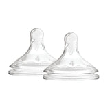Dr. Brown’s Options+ Anti-colique lot de 2 tétines phase 4 pour biberon col large WN4201-BEX