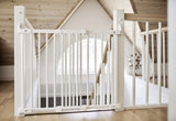 Babydan barrière de sécurité fixation murale Elin bois blanc 04736-01 (UNIQUEMENT RETRAIT EN MAGASIN PAS D'ENVOI POSSIBLE)
