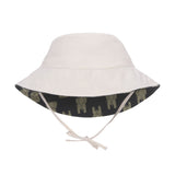 Lassig Chapeau anti-UV réversible enfants - Éléphant gris foncé 1433005144