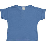 Bean's T-shirt ICECREAM Cot.Linen buttons Bleu 2324652