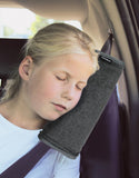 Dooky coussin de protection pour ceinture de sécurité dark grey 128150