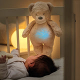Nattou veilleuse peluche ours sleepy vanilla 876612