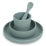 Jollein set de repas silicone ash green 705-007-00095