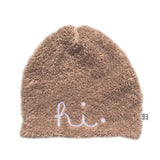 Aai aai Bonnet Teddy beanie HI - camel