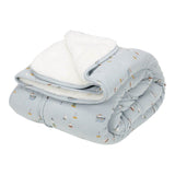 Little Dutch Couverture de berceau Sailors Bay Blue TE11121640