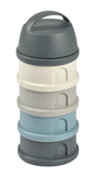 Beaba boîte doseuse 4 compartiments mineral grey/blue 911712