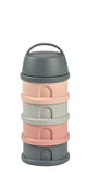 Beaba boîte doseuse 4 compartiments mineral grey/pink 911713
