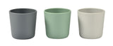 Beaba Lot de 3 verres silicone (m grey/sage/velvet) 913545