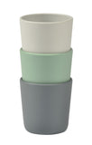 Beaba Lot de 3 verres silicone (m grey/sage/velvet) 913545