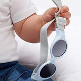 Beaba lunettes bandeau élastiqué 0-9 mois bleu perle 930302