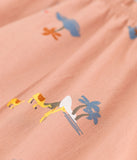 Petit Bateau Combinaison courte bébé en popeline imprimée Vintage/multico A078X 01