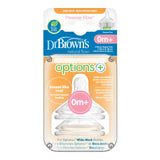 Dr. Brown’s Options+ Anti-colic biberon à col large tétine pour prématuré WN0201-INTLX