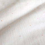 Bemini drap housse de lit 70x140cm écru/rose pois 132CHOUX20JP