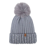 Baby Dutch Bonnet d'hiver Glitter Grey