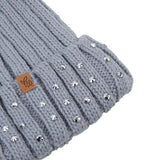 Baby Dutch Bonnet d'hiver Glitter Grey