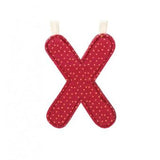 Lilliputiens lettre tissu "X" 86712