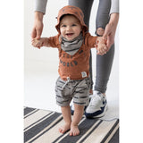 Feetje short AOP wild one gris 52100324