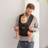 Ergobaby embrace soft & snug knit pure black BCEMABLK