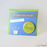 Badge Grands-Parents - Couronne