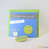 Badge Grands-Parents - Couronne