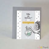 Carte À Gratter - Annonce Sexe De Bébé - Garçon
