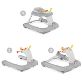 Chicco Trotteur 1 2 3 Baby Walker Silver 07079415490000