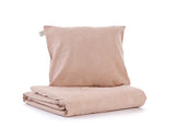 Nobodinoz Housse de couette Himalaya 150x200cm white bubble misty pink 2000000102429