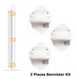 Lascal kit d'installation blanc pour rampe 29121