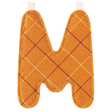 Lilliputiens lettre tissu "M" 86723