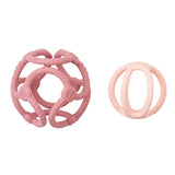 Nattou balle silicone rose (lot de 2) 879071