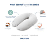 Doomoo grand coussin multi-usages buddy tetra jersey sand B83