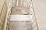 Koeka couverture de berceau gaufre/teddy Oslo sand/pebble 1015/44-020 col 240/230