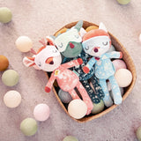 Lilliputiens peluche ami de la nuit Alice la renarde 83449