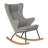 Quax fauteuil d'allaitement rocking adult chair de luxe gris sable 76 16 J1817-SA EXPO (PAS D'ENVOI)