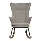 Quax fauteuil d'allaitement rocking adult chair de luxe gris sable 76 16 J1817-SA EXPO (PAS D'ENVOI)